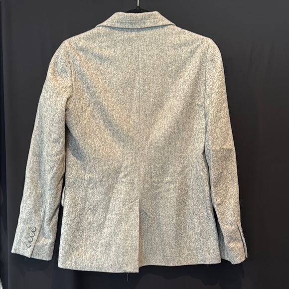 Women's Gap Wool Blend Gray Blazer, size 10 - Picture 6 of 10
